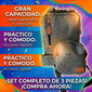 MOCHILA 3 EN 1 MULTIFUNCIONAL GRIS