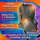 MOCHILA 3 EN 1 MULTIFUNCIONAL GRIS