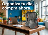 MOCHILA 3 EN 1 MULTIFUNCIONAL GRIS